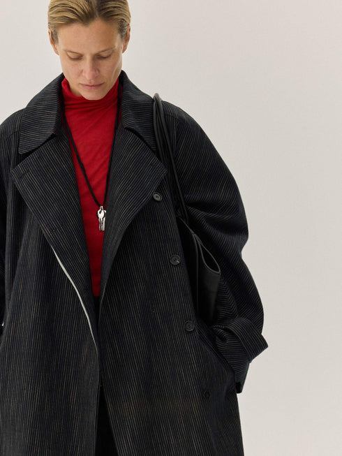 JASONWEI Stripe Coat